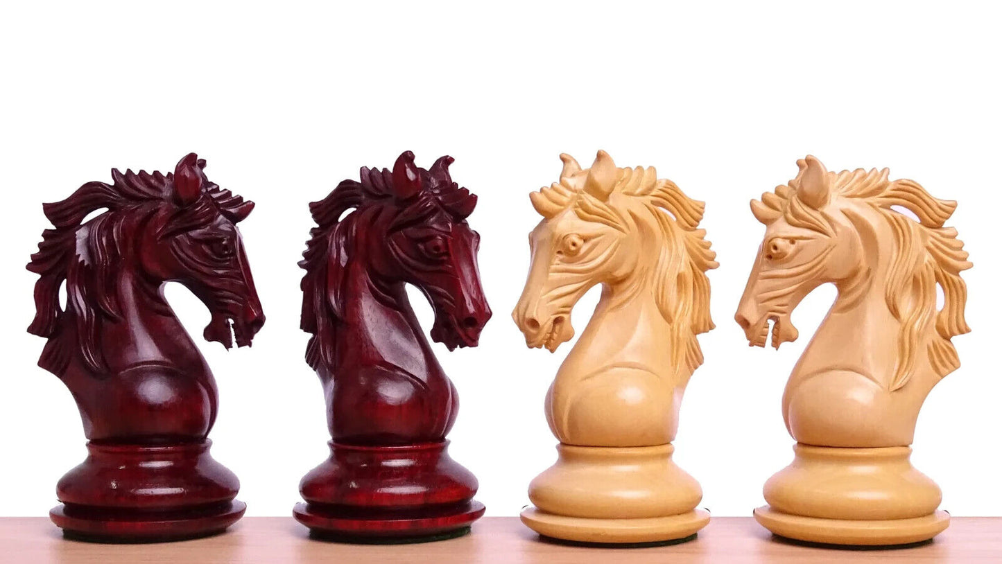 The Leo Series Luxury Chess Pieces in Staunton Pattern - 4.4 inch King